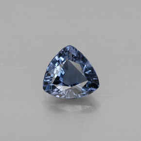 0.54캐럿 천연 블루 스피넬, 트릴리언, 5.4×5.2 mm, VS