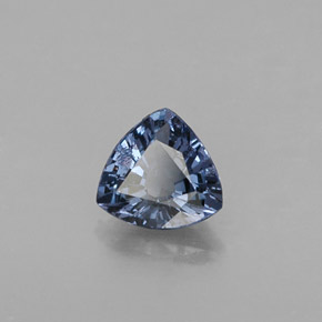 0.54캐럿 천연 블루 스피넬, 트릴리언, 5.4×5.2 mm, VS