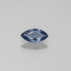 0.35캐럿 천연 블루 스피넬, 마퀴즈, 6.8×3.5 mm, VVS-VS
