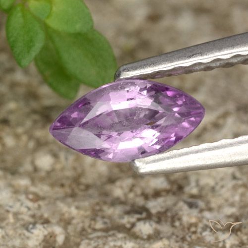0.39ct 자연스러운 바이올렛 퍼플 스피넬, 보석, VVS-VS