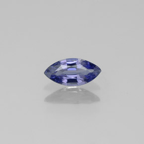 0.37캐럿 천연 블루 스피넬, 마퀴즈, 7×3.5 mm, VVS-VS