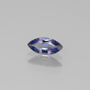 0.37캐럿 천연 블루 스피넬, 마퀴즈, 7×3.5 mm, VVS-VS