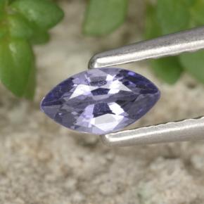 0.27캐럿 천연 바이올렛 스피넬, 마퀴즈, 5.6×3.1 mm, VVS-VS