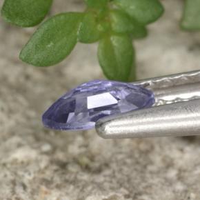 0.27캐럿 천연 바이올렛 스피넬, 마퀴즈, 5.6×3.1 mm, VVS-VS