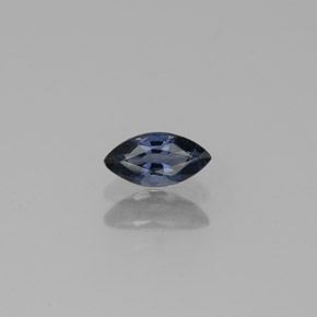 0.32캐럿 천연 딥 블루 스피넬, 마퀴즈, 6×3.1 mm, VVS-VS