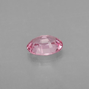 0.67캐럿 천연 핑크 스피넬, 타원형 컷, 6.3×4.5 mm, VVS-VS