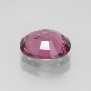 1.51캐럿 천연 보랏빛 핑크 스피넬, 쿠션 컷, 8×7.1 mm, VS