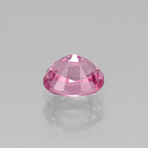 0.77캐럿 천연 핑크 스피넬, 타원형 컷, 5.7×4.6 mm, VS