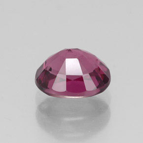 1.15캐럿 천연 퍼플 로즈 스피넬, 타원형 컷, 6.6×5.4 mm, VS