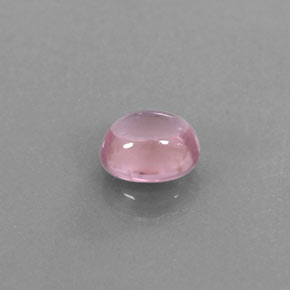 0.64캐럿 천연 핑크 스피넬, 타원형 컷, 5.5×4.7 mm, 투명한