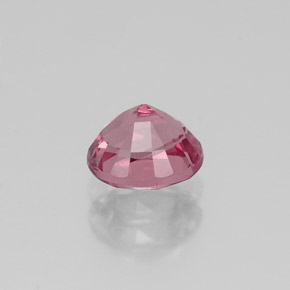 0.89캐럿 천연 보랏빛 핑크 스피넬, 타원형 컷, 5.8×5.1 mm, VS
