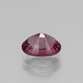 0.95캐럿 천연 퍼플 로즈 스피넬, 타원형 컷, 6.7×4.7 mm, VS