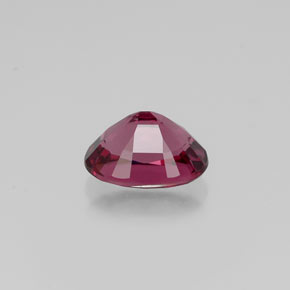 0.87캐럿 천연 퍼플 로즈 스피넬, 타원형 컷, 6.5×4.8 mm, VVS