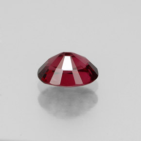 0.80캐럿 천연 레드 스피넬, 타원형 컷, 6.6×4.7 mm, VS