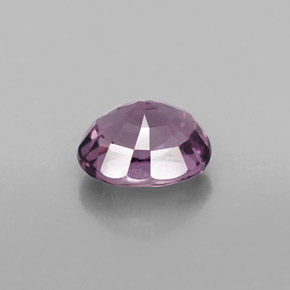 1.97캐럿 천연 퍼플 스피넬, 타원형 컷, 7.9×6.6 mm, VS