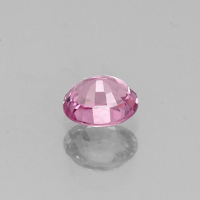 0.52캐럿 천연 핑크 스피넬, 타원형 컷, 5×4.3 mm, VVS-VS