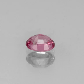 0.55캐럿 천연 로즈 핑크 스피넬, 타원형 컷, 5.5×4.3 mm, VS
