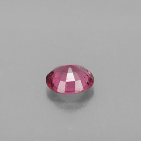 0.68캐럿 천연 보랏빛 핑크 스피넬, 타원형 컷, 5.8×5.3 mm, SI