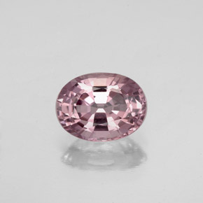 1.62캐럿 천연 핑크빛 로즈 스피넬, 타원형 컷, 8.3×6.2 mm, VVS-VS