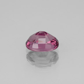 1.16캐럿 천연 핑크빛 퍼플 스피넬, 타원형 컷, 7.1×5.2 mm, VS