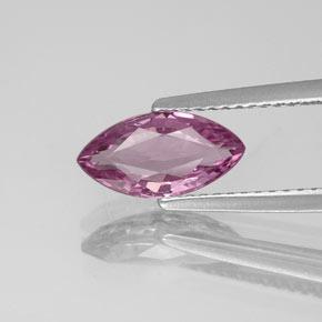 1.45캐럿 천연 미디엄 퍼플 스피넬, 마퀴즈, 10.4×5.4 mm, VVS-VS
