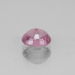 1.28캐럿 천연 핑크빛 바이올렛 스피넬, 타원형 컷, 6.9×5.7 mm, VVS-VS