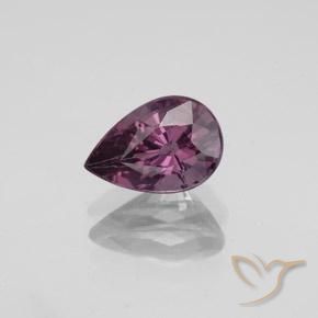 1.36ct 자연스러운 어두운 보라색 스피넬, 배 모양, VS