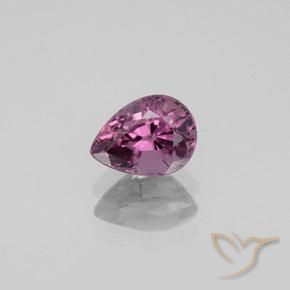1.06ct 자연스러운 딥 퍼플 스피넬, 배 모양, VVS