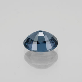 1.46캐럿 천연 녹청색 스피넬, 타원형 컷, 7.6×6 mm, VS