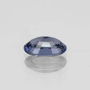1.28캐럿 천연 바이올렛 블루 스피넬, 타원형 컷, 8.7×5.1 mm, VVS