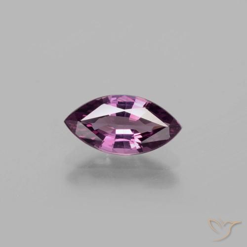 1.27ct 자연스러운 어두운 보라색 스피넬, 보석, VS