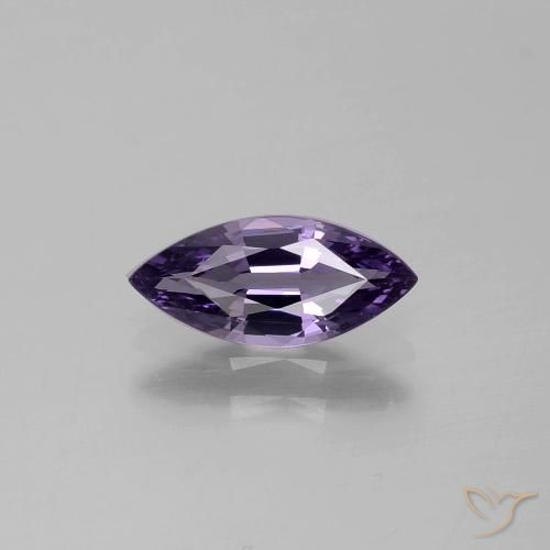 0.98캐럿 천연 다크 그레이프 바이올렛 스피넬, 마퀴즈, 10.3×4.7 mm, VVS-VS