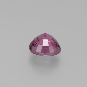 1.14캐럿 천연 보랏빛 핑크 스피넬, 타원형 컷, 6.5×5.6 mm, VVS-VS