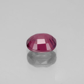 1.15캐럿 천연 보랏빛 레드 스피넬, 타원형 컷, 6.6×5.7 mm, VS
