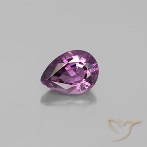 1.00ct 자연스러운 미디엄 라이트 퍼플 스피넬, 배 모양, VS