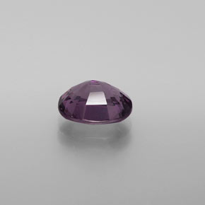 1.65캐럿 천연 다크 퍼플 스피넬, 타원형 컷, 8×6.3 mm, VS