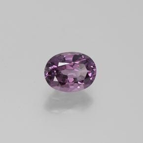1.60캐럿 천연 라이트 퍼플 스피넬, 타원형 컷, 8×6 mm, VS