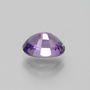 1.44캐럿 천연 핑크 바이올렛 스피넬, 타원형 컷, 7.8×5.5 mm, VS