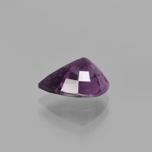 1.30캐럿 천연 그레이프 바이올렛 스피넬, 배 모양, 8×6 mm, VVS-VS