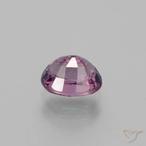 1.32캐럿 천연 딥 바이올렛 스피넬, 타원형 컷, 7×5.3 mm, VVS-VS