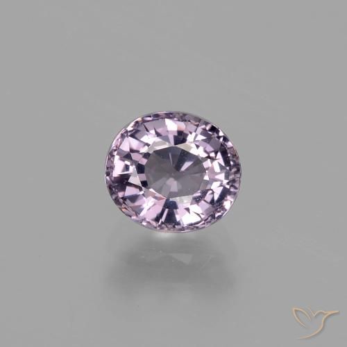1.10ct 자연스러운 라이트 바이올렛 스피넬, 타원형, VVS-VS