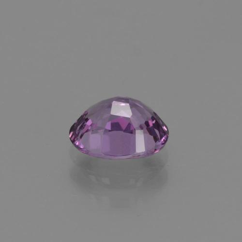 1.26캐럿 천연 핑크빛 퍼플 스피넬, 타원형 컷, 7.2×5.8 mm, VS