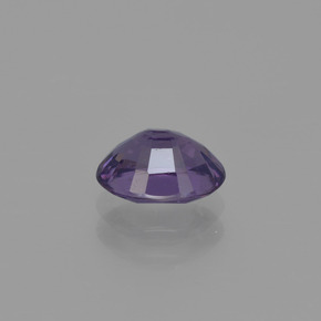 1.05캐럿 천연 다크 그레이프 바이올렛 스피넬, 타원형 컷, 7×5.2 mm, VS