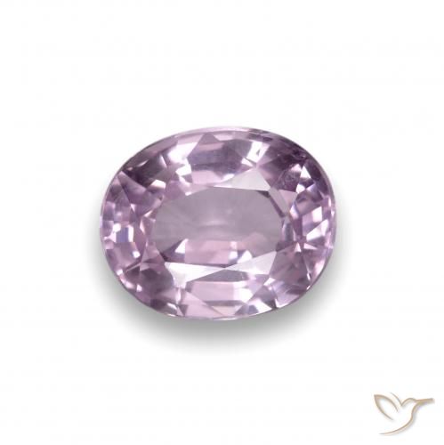 0.90ct 자연스러운 라이트 바이올렛 스피넬, 타원형, VS