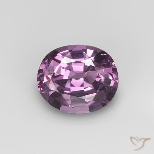 1.00ct 자연스러운 딥 바이올렛 스피넬, 타원형, VS