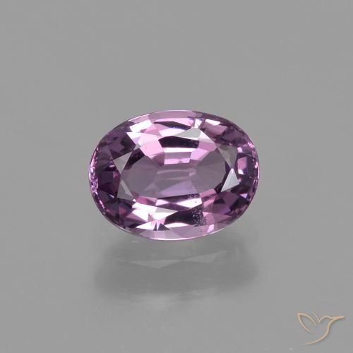 0.93ct 자연스러운 인텐스 모브 스피넬, 타원형, VS