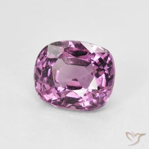 1.18캐럿 천연 Medium Dark-Violet 스피넬, 방석, VVS-VS