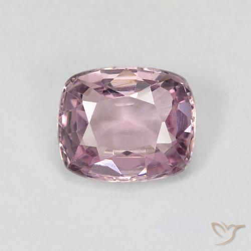 1.08ct 자연스러운 미디엄 퍼플 스피넬, 방석, VVS
