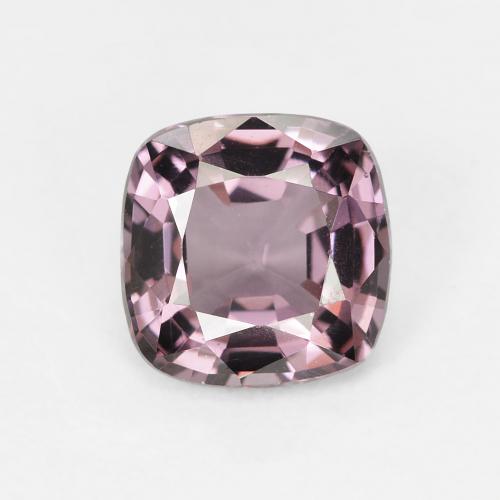 1.31캐럿 천연 미디엄 퍼플 스피넬, 쿠션 컷, 6.6×6.5 mm, VVS-VS