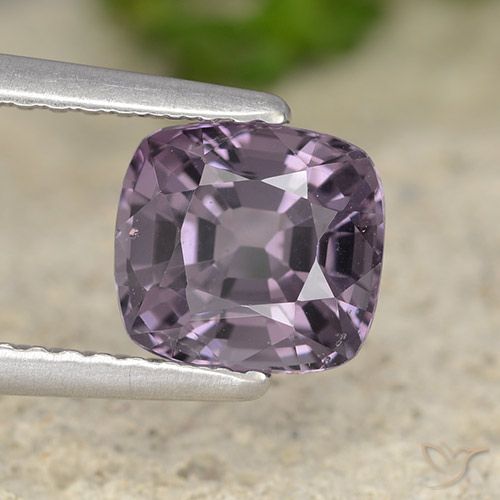 1.69ct 자연스러운 어두운 보라색 스피넬, 방석, VVS-VS